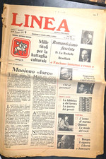 LINEA anno 1 numero 6 maggio 1979 direttore Pino Rauti giornale fascismo