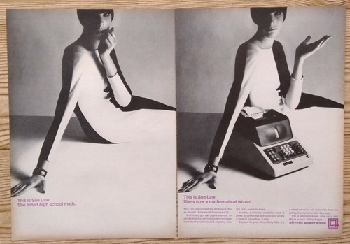 1968 olivetti underwood - 1968,