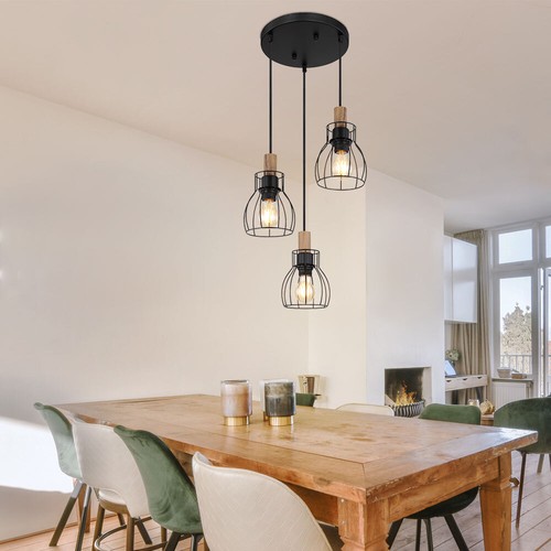 Lampada pendente wood tavolo - pendente,