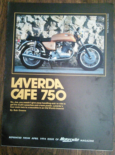 1974 laverda cafe 750 - laverda,