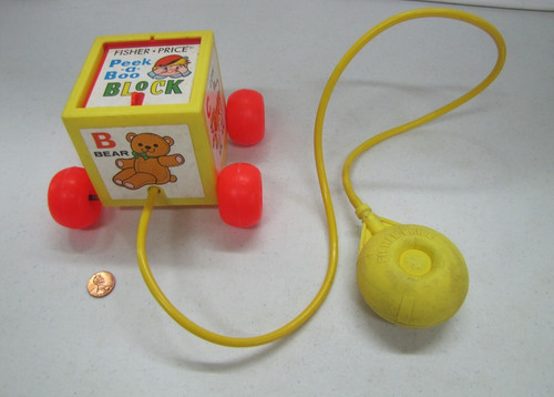 Vintage 1970 fisher price peek - fisher,