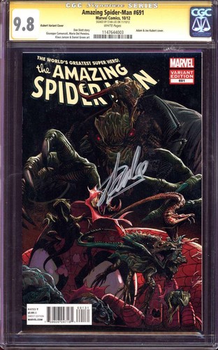 Amazing spider man 691 cgc - spider-man,