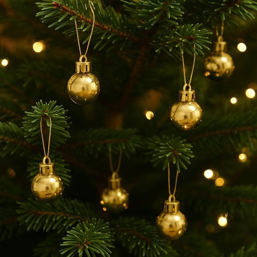 Box palline natale oro - box, di