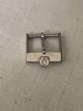 OMEGA steel buckle fibbia