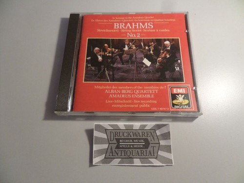 Brahms sextet op - op., 36