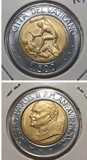 Città del Vaticano 500 lire