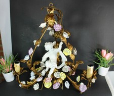 Rara lampadario antico MEtal