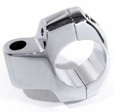 Supporto Specchietto Moto Staffa Manubrio da 25mm Cromata Harley Davidson Custom