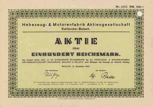 Hebezeug motorenfabrik ag - hebezeug,