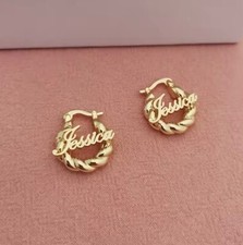 Custom Name Silver Gold