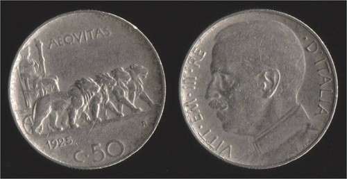 Centesimi 1925 leoni - 50,