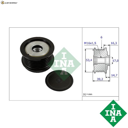 Ruota libera generatore 535 - ruota,