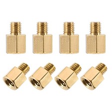 M3x5mm+3mm Male-Female Brass