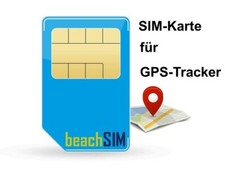 Scheda SIM prepagata per localizzatore GPS con 10€ di credito ad es. Winnes, Paj-GPS