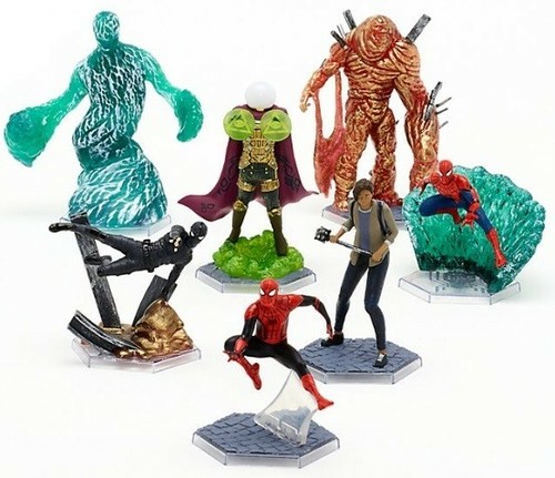 Set personaggi pvc spiderman - set,