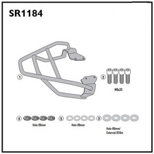 Kit portapacchi nero GIVI