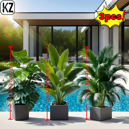 Set piante finte - set,