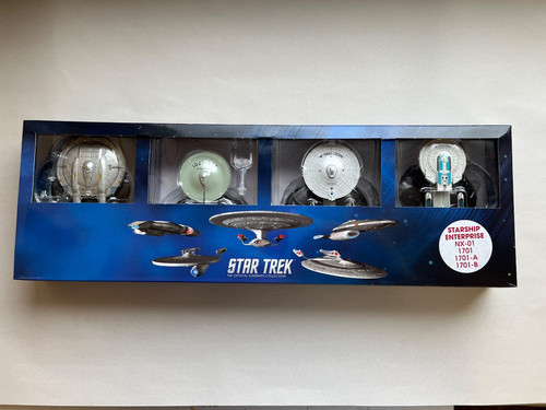 Star trek eaglemoss set - eaglemoss, 4x