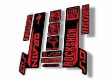 Adesivo decalcomania rock shox - adesivo,