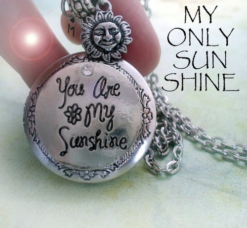 Medaglione you are sunshine - you, my