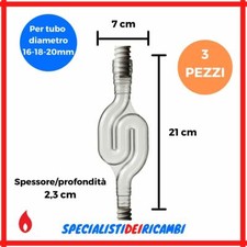 3 Sifone trasparente scarico