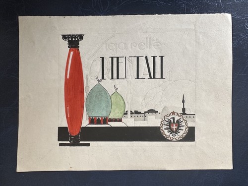Carta sigarette orientali 1900 - sigarette,
