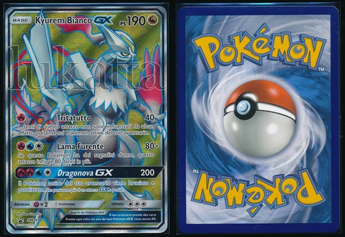 Carta pokémon kyurem bianco - carta,
