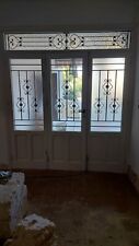 Portone in legno tre ante non tarlato in ottime condizioni