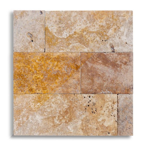 Piastrelle pietra travertino - piastrelle,