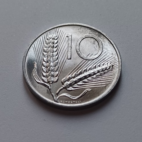 Moneta lire spiga 1965 - moneta, 10