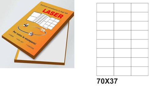 100 fogli carta adesiva - a4,