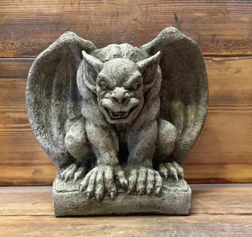 Ornamento gotico alato gremlin - gotico,