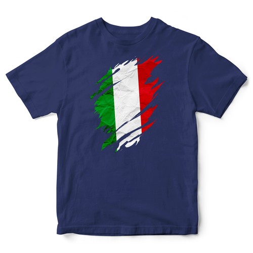 Maglietta italia - maglietta,