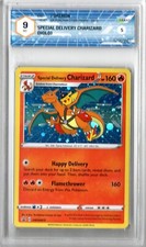 Special Delivery Charizard Pokemon Center Promo SWSH075 GRAAD PSA BGS 9 MINT ENG