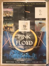 Poster concerto Pink Floyd Wembley Londra, Manchester agosto 1988 100x140 cm