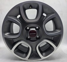 1 cerchio lega nuovi  fiat panda r15 antracite diamantato ls005746
