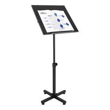 Acrylic Conference Pulpit Podium Church Speech Podium Presentation Stand 360°