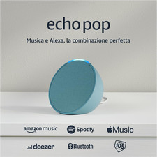 Echo Pop (Ultimo Modello) | Altoparlante Bluetooth Intelligente Con Alexa, Compa