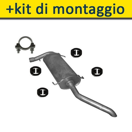Silenziatore marmitta - silenziatore,