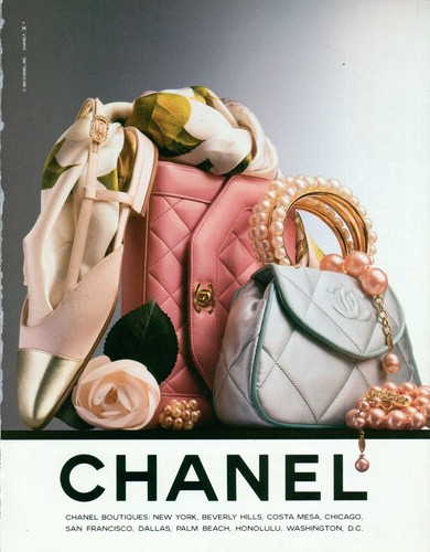 Chanel rivista stampa - chanel,