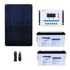Kit fotovoltaico 24V pannello