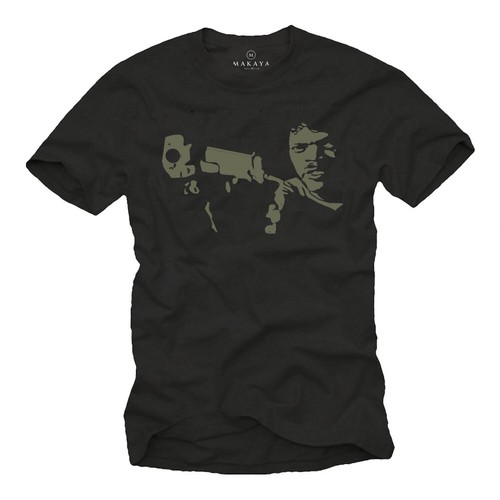 Shirt uomo nera paintball - uomo,