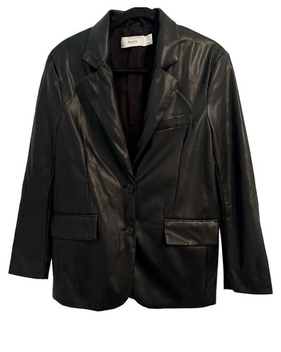 Giacca blazer bershka ecopelle - giacca,