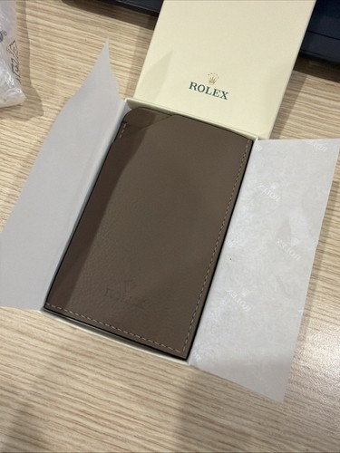Authentic rolex leather card - rolex,