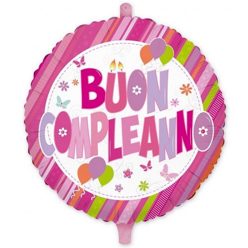 Pallone buon compleanno - pallone,