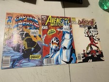 CAPTAIN AMERICA 410 - AVENGER WEST COAST 89 - DAREDEVIL 331 - Lotto Comics USA