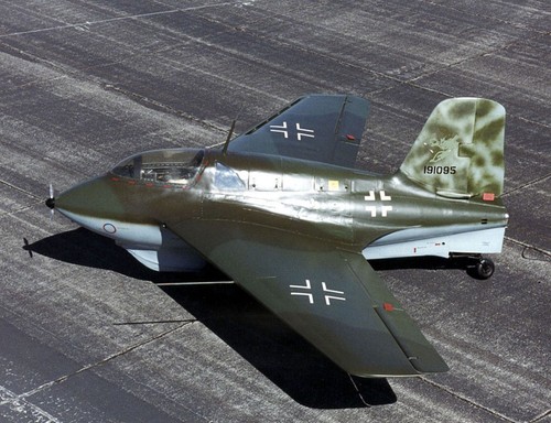 Messerschmitt 163b cometa - messerschmitt, me