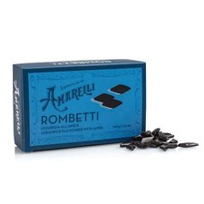 Amarelli - Rombetti Liquirizia Pura all'Anice - Astuccio Blu da g 100