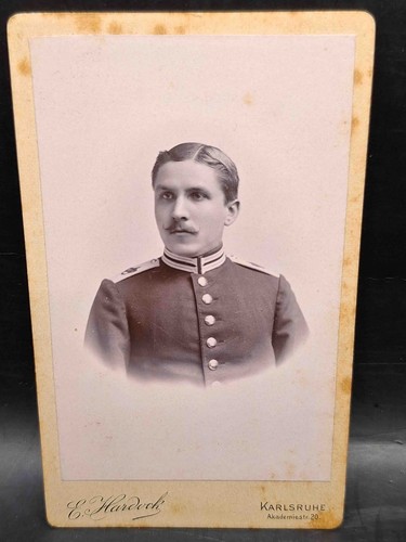 Cdv 1900 militaria soldato - militaria,