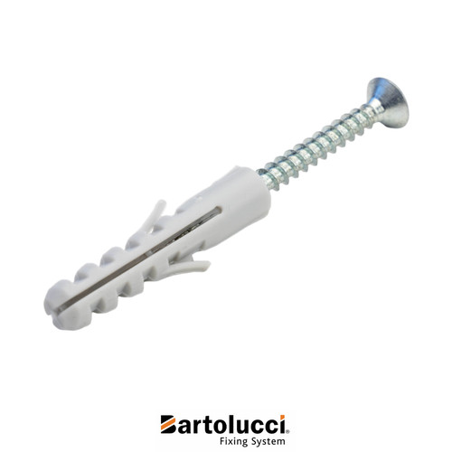 Tasselli nylon con vite - in,
